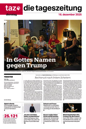 taz die tageszeitung