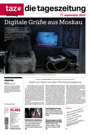 taz die tageszeitung - ePaper