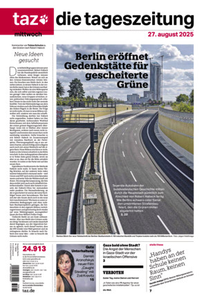 taz die tageszeitung
