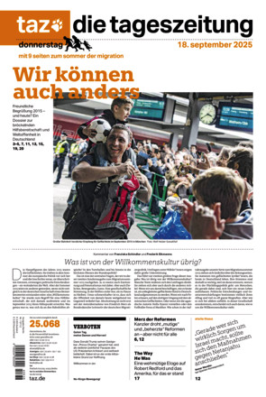 taz die tageszeitung