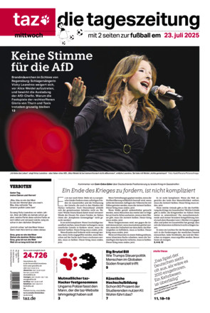 taz die tageszeitung