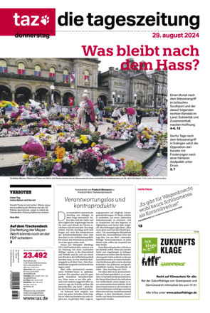 taz die tageszeitung