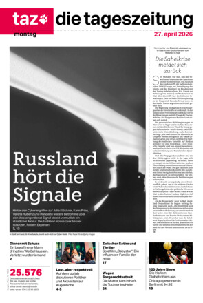 taz die tageszeitung