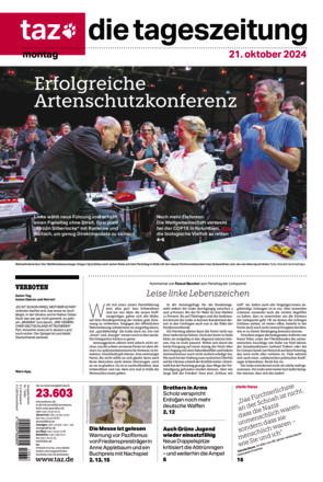 taz die tageszeitung - ePaper