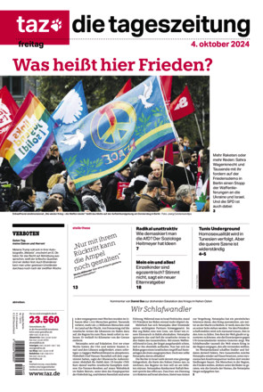 taz die tageszeitung - ePaper