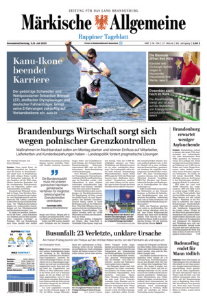 MAZ Ruppiner Tageblatt - ePaper