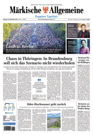 MAZ Ruppiner Tageblatt - ePaper