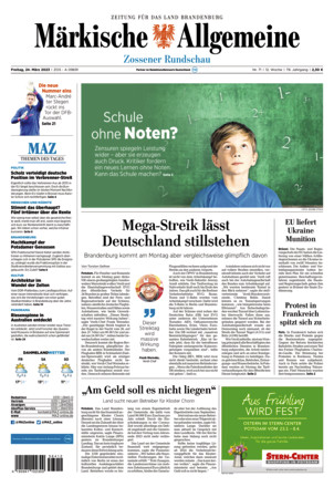MAZ Zossener Rundschau - ePaper;