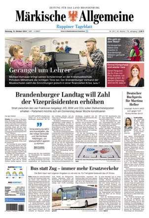 MAZ Ruppiner Tageblatt - ePaper