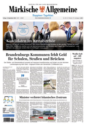 MAZ Ruppiner Tageblatt - ePaper