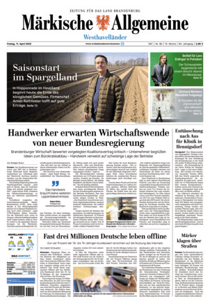 MAZ Westhavelländer - ePaper