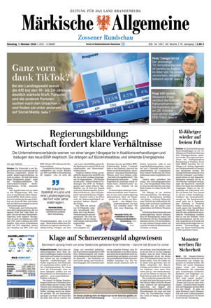 MAZ Zossener Rundschau - ePaper