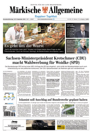 MAZ Ruppiner Tageblatt