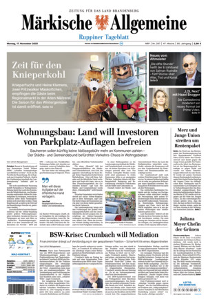 MAZ Ruppiner Tageblatt - ePaper