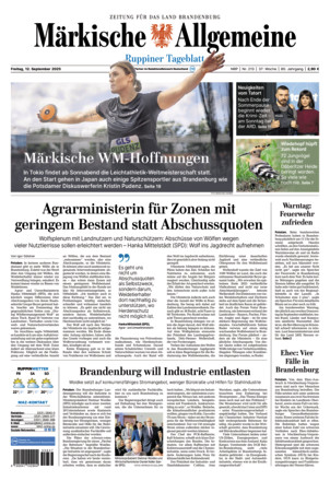 MAZ Ruppiner Tageblatt - ePaper