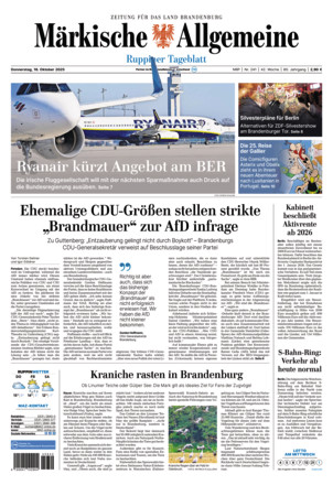 MAZ Ruppiner Tageblatt