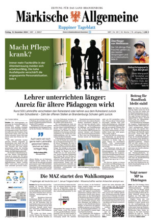 MAZ Ruppiner Tageblatt