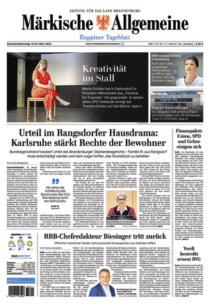 MAZ Ruppiner Tageblatt - ePaper