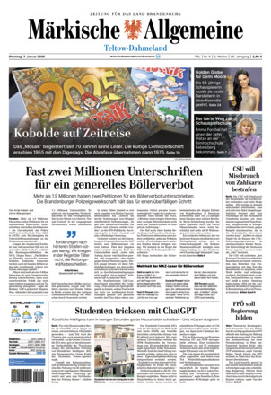 MAZ Zossener Rundschau - ePaper