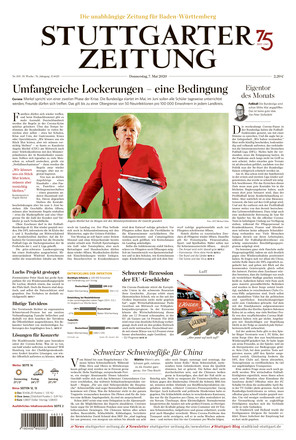 Stuttgarter Zeitung Vom 07.05.2020 – Als EPaper Im IKiosk Lesen