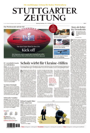 Stuttgarter Zeitung Newspaper - Read As E-paper At IKiosk