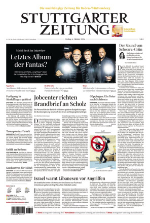 Stuttgarter Zeitung - ePaper