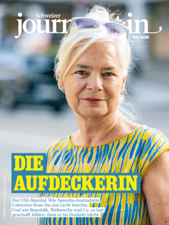 Schweizer Journalist:in
