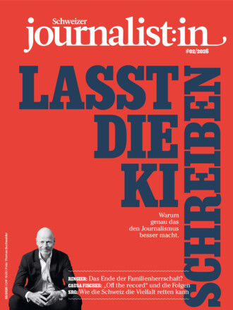 Schweizer Journalist:in