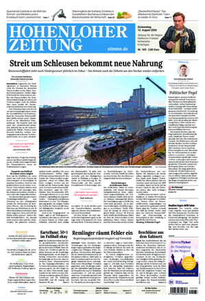 Hohenloher Zeitung