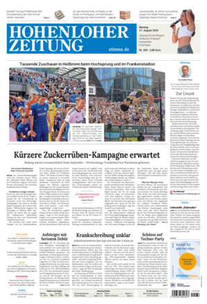 Hohenloher Zeitung