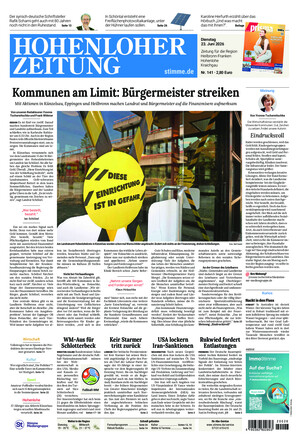 Hohenloher Zeitung