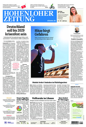 Hohenloher Zeitung
