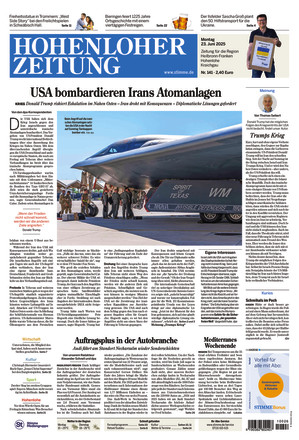 Hohenloher Zeitung