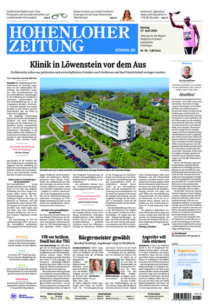 Hohenloher Zeitung