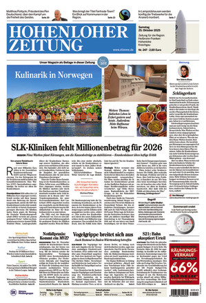 Hohenloher Zeitung