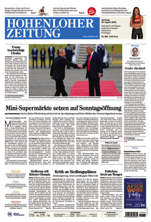 Hohenloher Zeitung