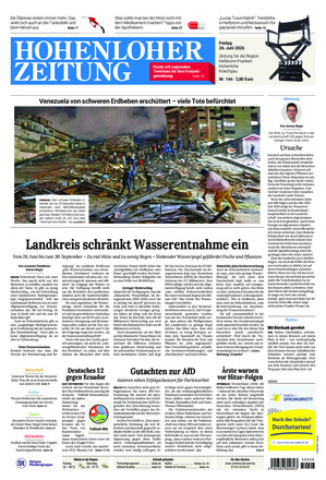 Hohenloher Zeitung
