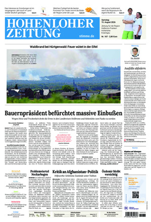 Hohenloher Zeitung