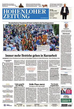 Hohenloher Zeitung