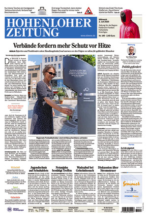 Hohenloher Zeitung - ePaper