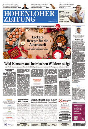 Hohenloher Zeitung