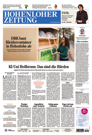 Hohenloher Zeitung