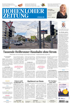 Hohenloher Zeitung