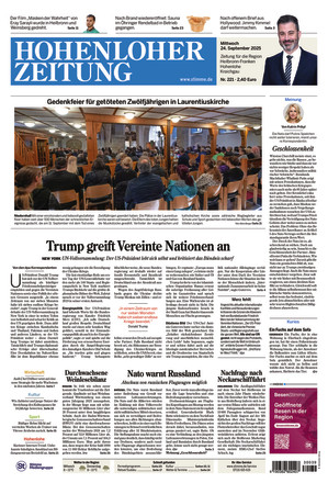 Hohenloher Zeitung
