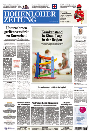 Hohenloher Zeitung - ePaper