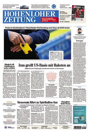 Hohenloher Zeitung