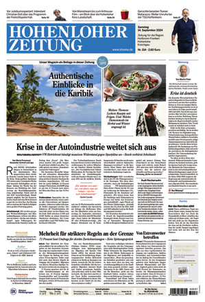 Hohenloher Zeitung - ePaper