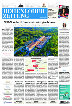 Hohenloher Zeitung