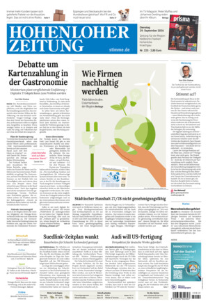 Hohenloher Zeitung