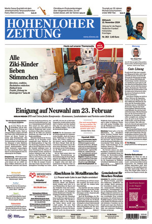 Hohenloher Zeitung